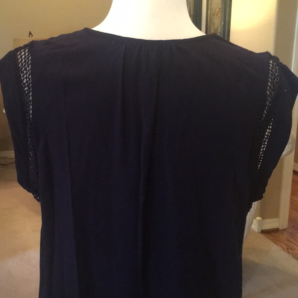 Signature Studio Navy Blue Sleeveless MIDI Dress - Picture 9 of 12